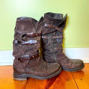 A.S.98 leather boots